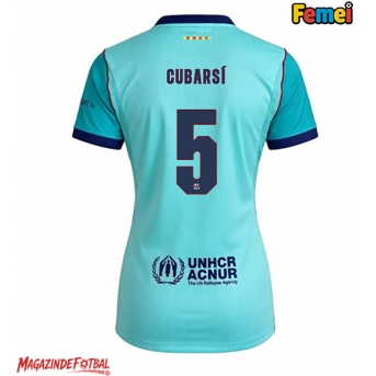 Barcelona Pau Cubarsi #5 Tricou Fotbal Replică 2026-27 Femei Treilea